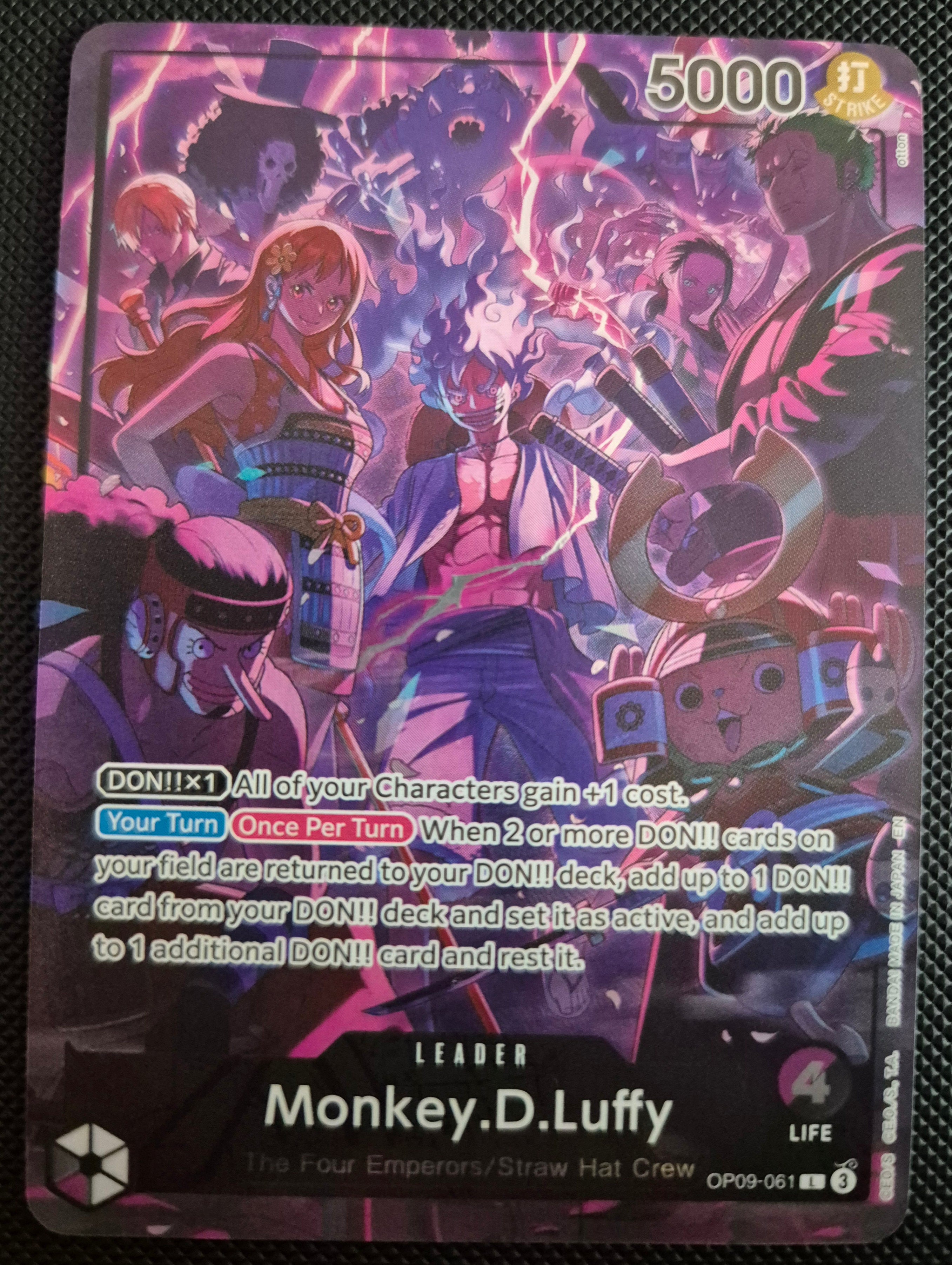 Monkey.D.Luffy AAL (OP09-061 English 2nd anniversary version)